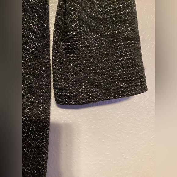 New BCBGeneration Metallic Chevron Dress - Picture 8 of 13